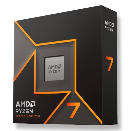 AMD Ryzen 7 9700X CPU, AM5, 3.8GHz (5.5 Turbo), 8-Core, 65W, 40MB Cache, 4nm, 9th Gen, Radeon Graphics, NO HEATSINK/FAN AMD Ryzen 7 9700X CPU, AM5, 3.8GHz (5.5 Turbo), 8-Core, 65W, 40MB Cache, 4nm, 9th Gen, Radeon Graphics, NO HEATSINK/FAN